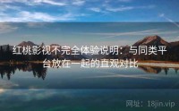 红桃影视不完全体验说明:与同类平台放在一起的直观对比