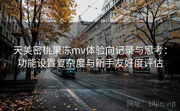 天美密桃果冻mv体验向记录与思考:功能设置复杂度与新手友好度评估 天美密桃果冻mv体验向记录与思考:功能设置复杂度与新手友好度评估