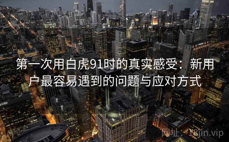 第一次用白虎91时的真实感受:新用户最容易遇到的问题与应对方式 第一次用白虎91时的真实感受:新用户最容易遇到的问题与应对方式